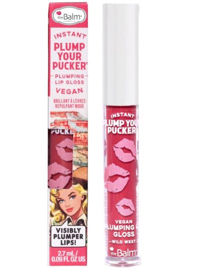The Balm Instant Plump Your Pucker Plumping Lip Gloss błyszczyk powiększający usta Wild West 2.7ml