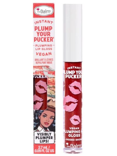 The Balm Instant Plump Your Pucker Plumping Lip Gloss błyszczyk powiększający usta Rodeo Show 2.7ml