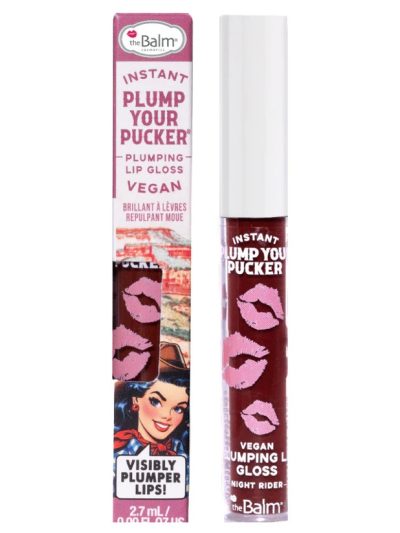 The Balm Instant Plump Your Pucker Plumping Lip Gloss błyszczyk powiększający usta Night Rider 2.7ml