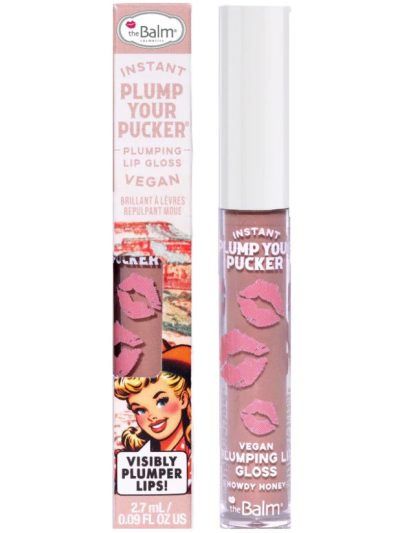 The Balm Instant Plump Your Pucker Plumping Lip Gloss błyszczyk powiększający usta Howdy Honey 2.7ml