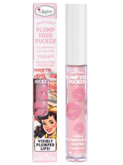 The Balm Instant Plump Your Pucker Plumping Lip Gloss błyszczyk powiększający usta Giddy-Up 2.7ml