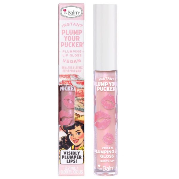 The Balm Instant Plump Your Pucker Plumping Lip Gloss błyszczyk powiększający usta Giddy-Up 2.7ml