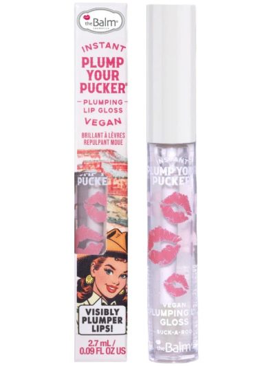 The Balm Instant Plump Your Pucker Plumping Lip Gloss błyszczyk powiększający usta Buck-a-Roo 2.7ml