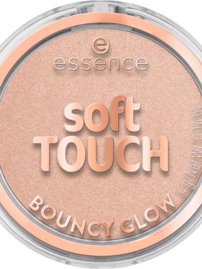 Essence Soft Touch Bouncy Glow rozświetlacz do twarzy 20 Glazed Dew 4g