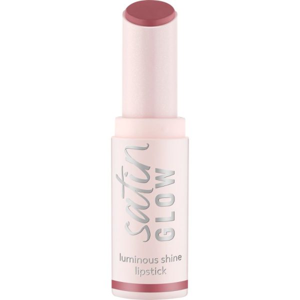 Essence Satin Glow kremowa pomadka o satynowym wykończeniu 03 Rose and Shine 3.5g