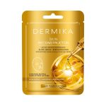 Dermika Skin Reconstructor silnie skoncentrowane złote serum-rekonstruktor intensywnie odmładzający wygląd skóry maska w płacie 1szt
