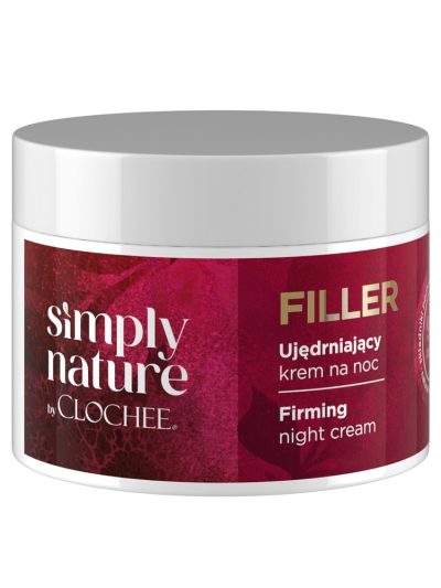 Clochee Simply Nature Filler ujędrniający krem na noc 50ml