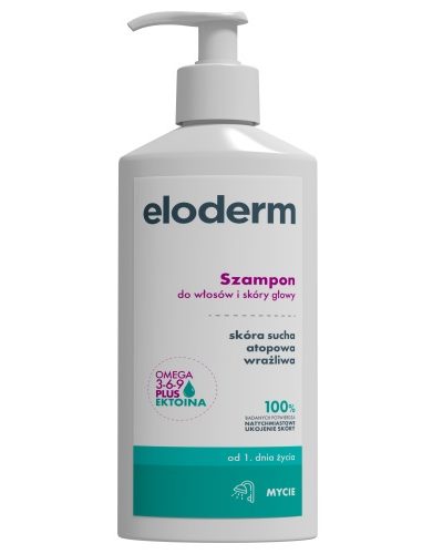 Eloderm Szampon do włosów i skóry głowy 300ml