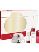 Shiseido Time Fighting Ritual zestaw krem przeciwstarzeniowy 50ml + pianka oczyszczająca 5ml + lotion do twarzy 7ml + serum przeciwstarzeniowe 10ml
