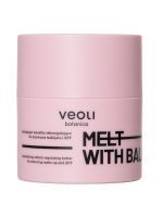 Veoli Botanica Melt With Balance emulgujące masełko seboregulujące do zmywania makijażu i SPF do skóry z niedoskonałościami 40g