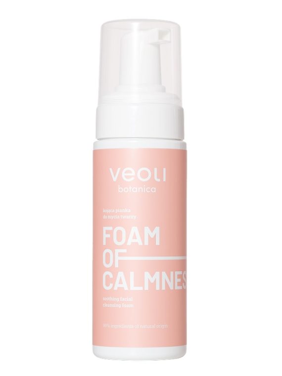 Veoli Botanica Foam Of Calmness kojąca pianka do mycia twarzy 150ml