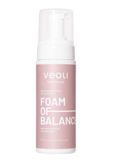 Veoli Botanica Foam Of Balance seboregulująca pianka do mycia twarzy 150ml