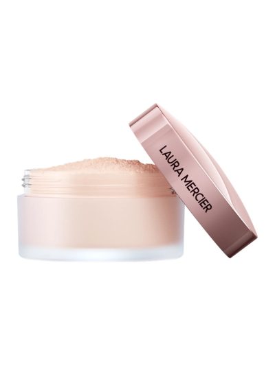 Laura Mercier Pink Translucent Loose Setting Powder Tone-Up Mini puder do twarzy Tone-up Rose 9.3g