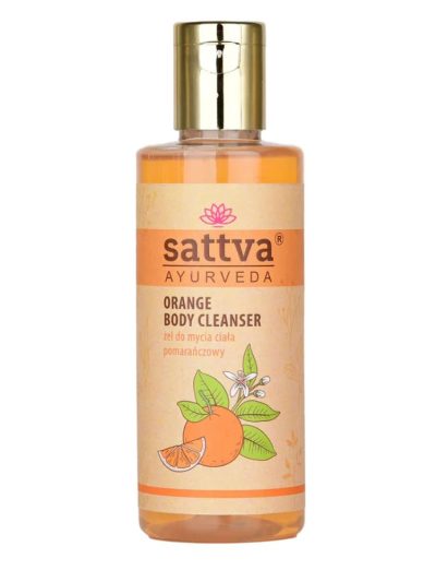 Sattva Body Cleanser żel do mycia ciała Orange 210ml