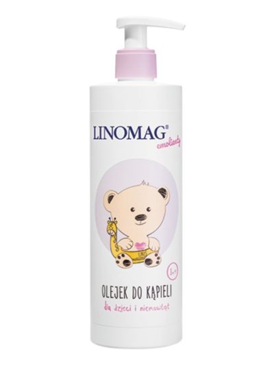 Linomag Olejek do kąpieli dla dzieci i niemowląt 400ml