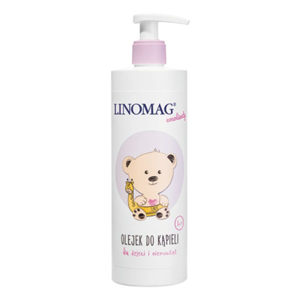 Linomag Olejek do kąpieli dla dzieci i niemowląt 400ml