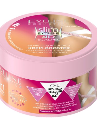 Eveline Cosmetics Slim Extreme 4D Scalpel silnie ujędrniający krem-booster spalający tkankę tłuszczową 200ml