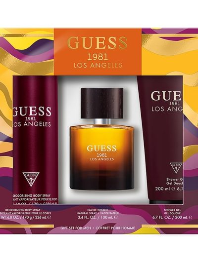 Guess 1981 Los Angeles For Men zestaw woda toaletowa 100ml + żel pod prysznic 200ml + dezodorant 226ml