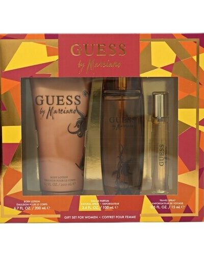 Guess by Marciano zestaw woda perfumowana 100ml + balsam do ciała 200ml + woda perfumowana 15ml