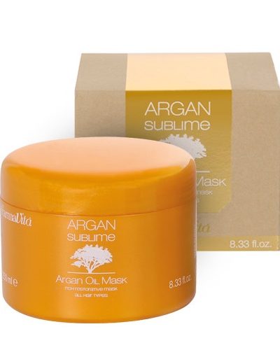 Farmavita Argan Sublime Mask bogata maska regenerująca z olejkiem arganowym 250ml
