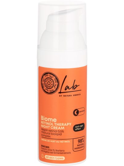 Natura Siberica Lab Biome Retinol Therapy krem do twarzy na noc 50ml