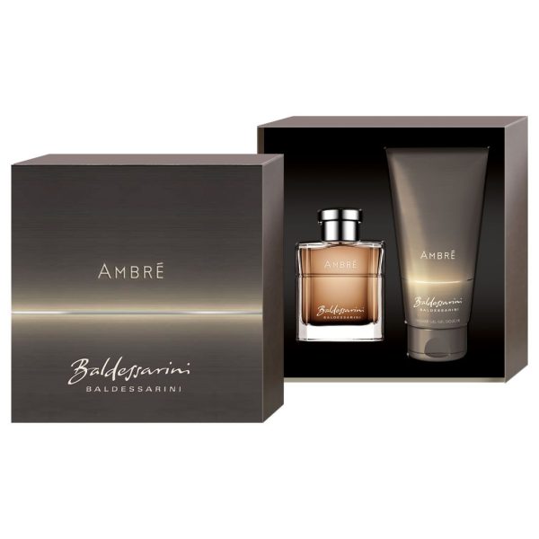 Baldessarini Ambre zestaw woda toaletowa 50ml + żel pod prysznic 200ml