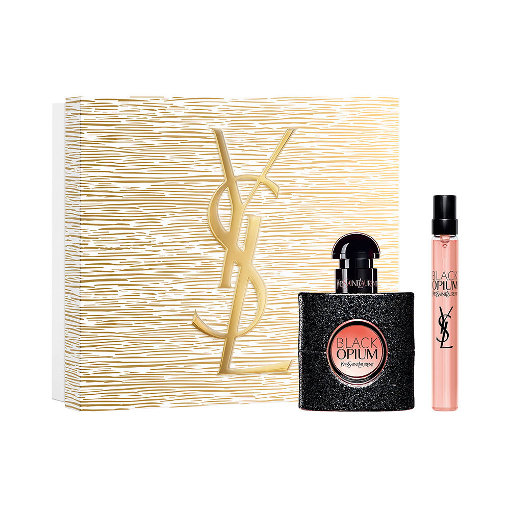 yves saint laurent black opium woda perfumowana 30 ml   zestaw  