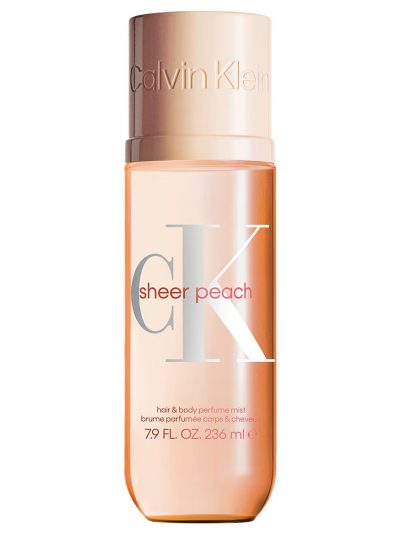 Calvin Klein CK Sheer Peach mgiełka do ciała i włosów 236ml