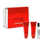Mont Blanc Legend Red zestaw miniatura wody perfumowanej 7.5ml + krem do twarzy 30ml + żel oczyszczający 30ml