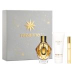 Paco Rabanne Million Gold For Her zestaw woda perfumowana 90ml + balsam do ciała 100ml + woda perfumowana 10ml