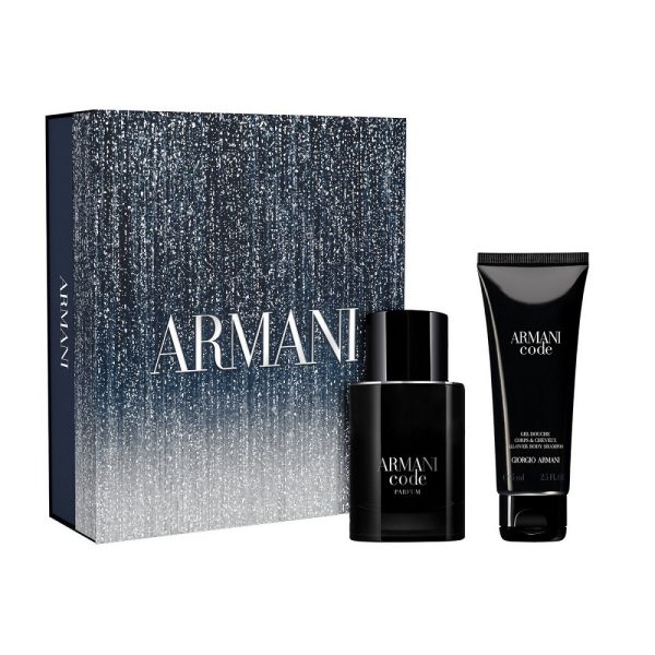 Giorgio Armani Armani Code Pour Homme zestaw perfumy 50ml + żel pod prysznic 75ml