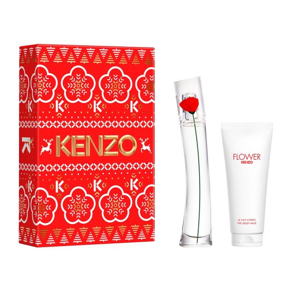 Flower by Kenzo zestaw woda perfumowana 30ml + mleczko do ciała 75ml