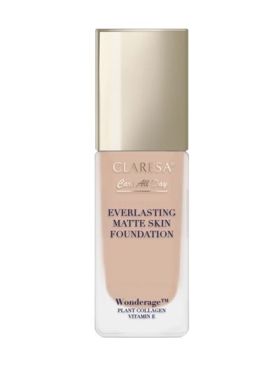 Claresa Care All Day Everlasting Matte Skin Foundation podkład matująco-wygładzający 06 Natural Tan 32ml