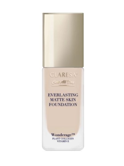 Claresa Care All Day Everlasting Matte Skin Foundation podkład matująco-wygładzający 03 Vanilla 32ml