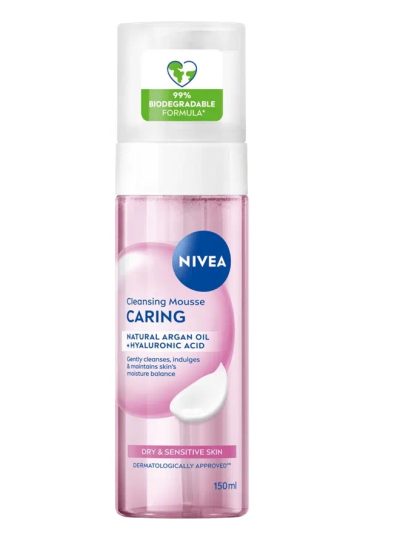 Nivea Caring pielęgnująca pianka do oczyszczania twarzy 150ml