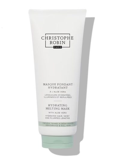 Christophe Robin Hydrating Melting Mask With Aloe Vera jedwabista maska nawilżająca do włosów suchych i matowych 200ml