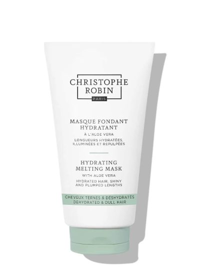 Christophe Robin Hydrating Melting Mask With Aloe Vera jedwabista maska nawilżająca do włosów suchych i matowych 75ml