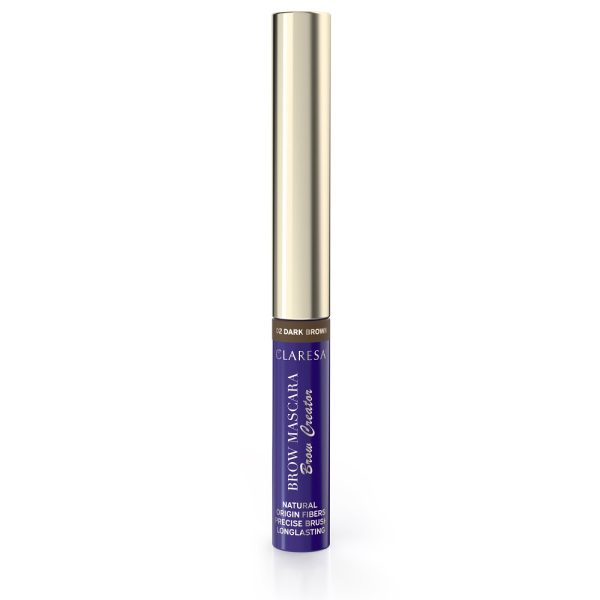 Claresa Brow Creator tusz do brwi 02 Dark Brown 6g