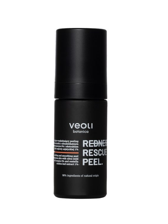Veoli Botanica Redness Rescue Peel kojąco-wygładzający peeling na naczynka 30ml