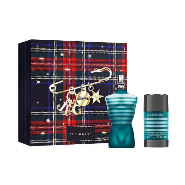 Jean Paul Gaultier Le Male zestaw woda toaletowa 75ml + dezodorant sztyft 75ml