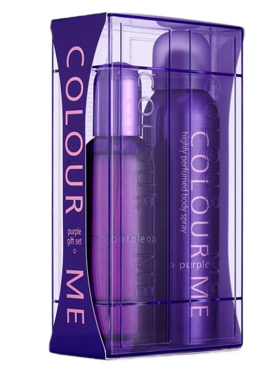 Milton Lloyd Colour Me Purple zestaw woda perfumowana 100ml + perfumowany do ciała 150ml