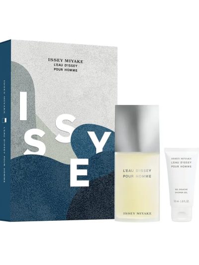 Issey Miyake L'Eau d'Issey Pour Homme zestaw woda toaletowa 125ml + woda toaletowa 10ml + żel pod prysznic 50ml