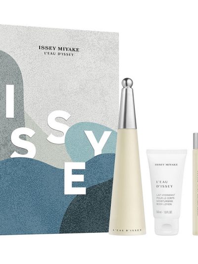Issey Miyake L'Eau d'Issey Pour Femme zestaw woda toaletowa 100ml + woda toaletowa 10ml + balsam do ciała 50ml