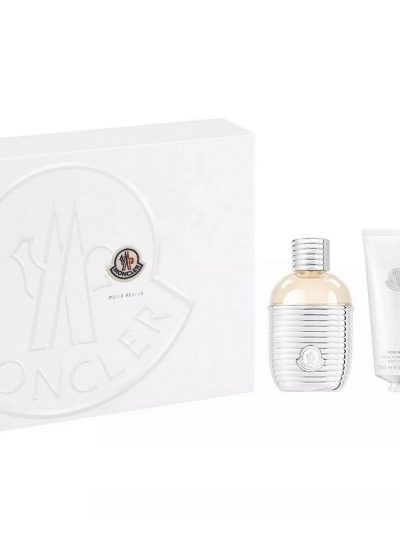 Moncler Pour Femme zestaw woda perfumowana spray 60ml + krem do ciała 100ml