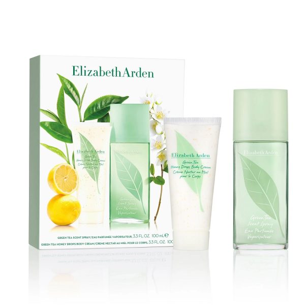 Elizabeth Arden Green Tea zestaw woda perfumowana 100ml + perfumowany krem do ciała 100ml