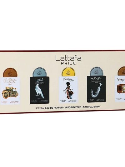 Lattafa Pride Collection No.5 zestaw wód perfumowanych 5x20ml