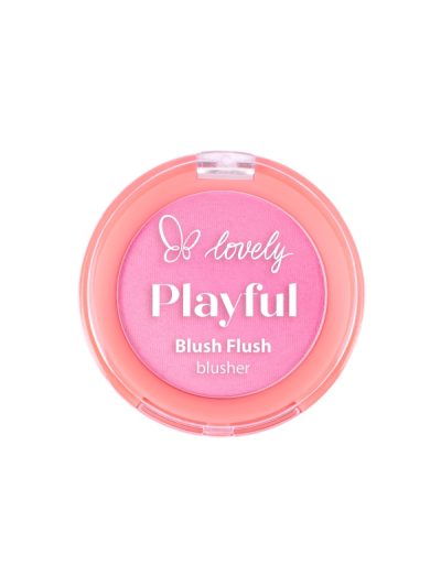 Lovely Playful Blush Flush kremowo-pudrowy róż do policzków 01 Girly 7g