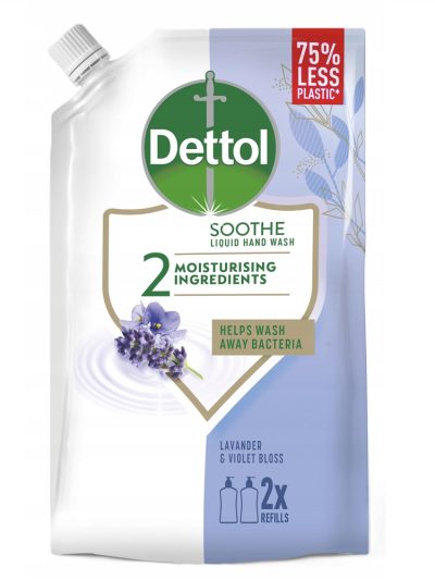 Dettol Mydło w płynie ukojenie uzupełnienie lawenda 500ml