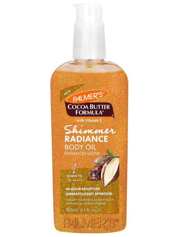 PALMER'S Shimmer Radiance Body Oil olejek rozświetlający z drobinkami 150ml