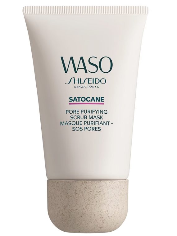 Shiseido Waso Satocane Pore Purifying Scrub Mask peelingująca maska oczyszczająca pory 80ml